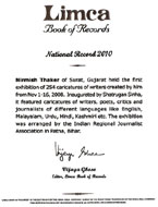 Nirmish Thaker Limca Book Records